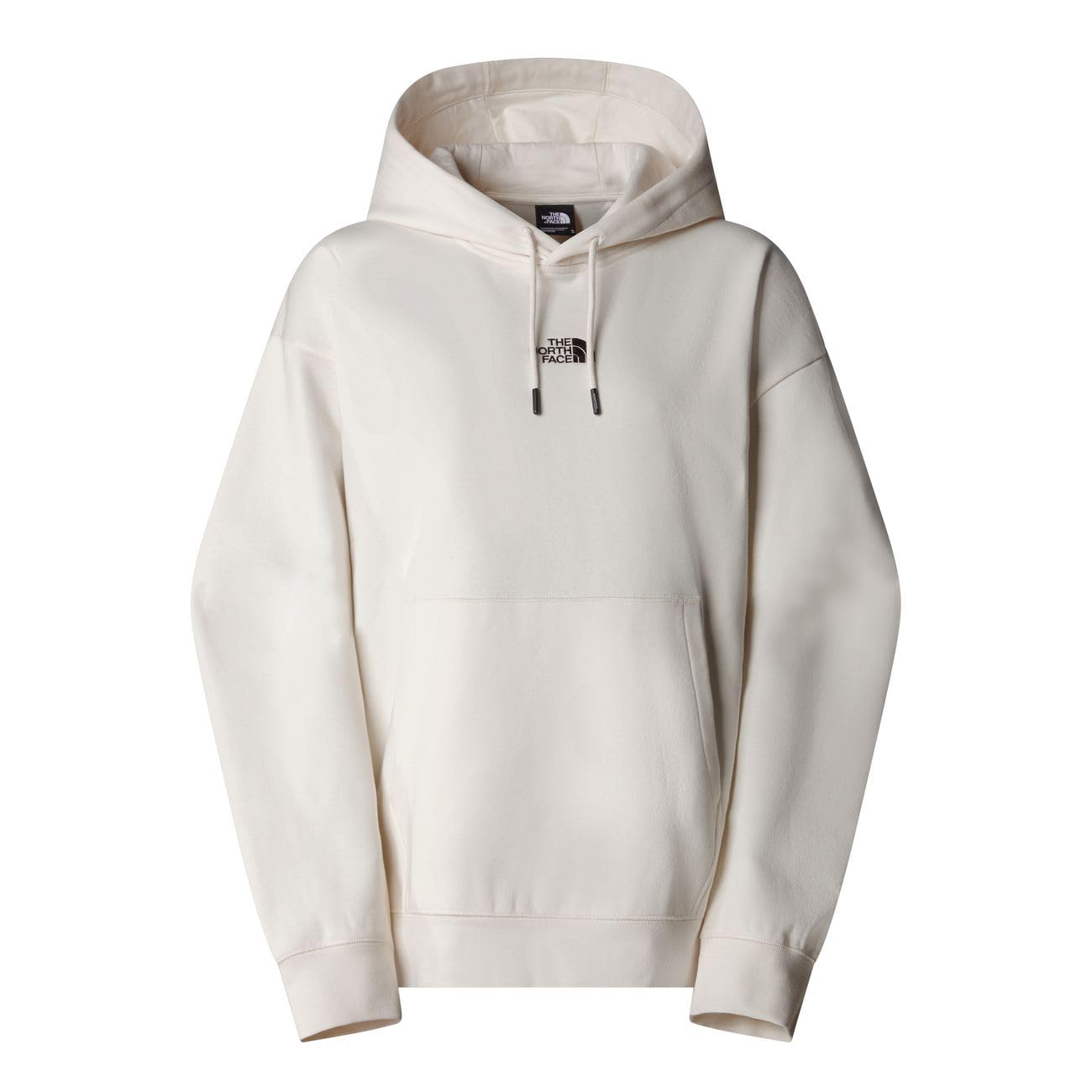 The North Face Women's Essential Hooded Sweatshirt, White Dune, L