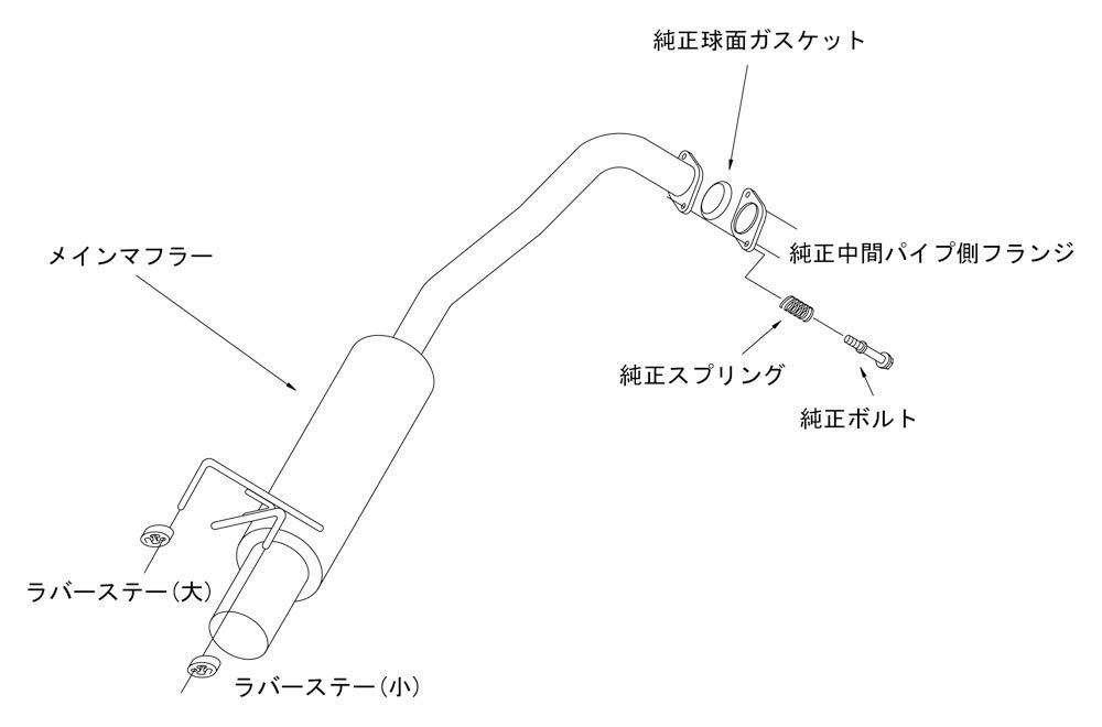 Amazon | HKS 自動車用スポーツマフラー サイレントハイパワー ホンダ