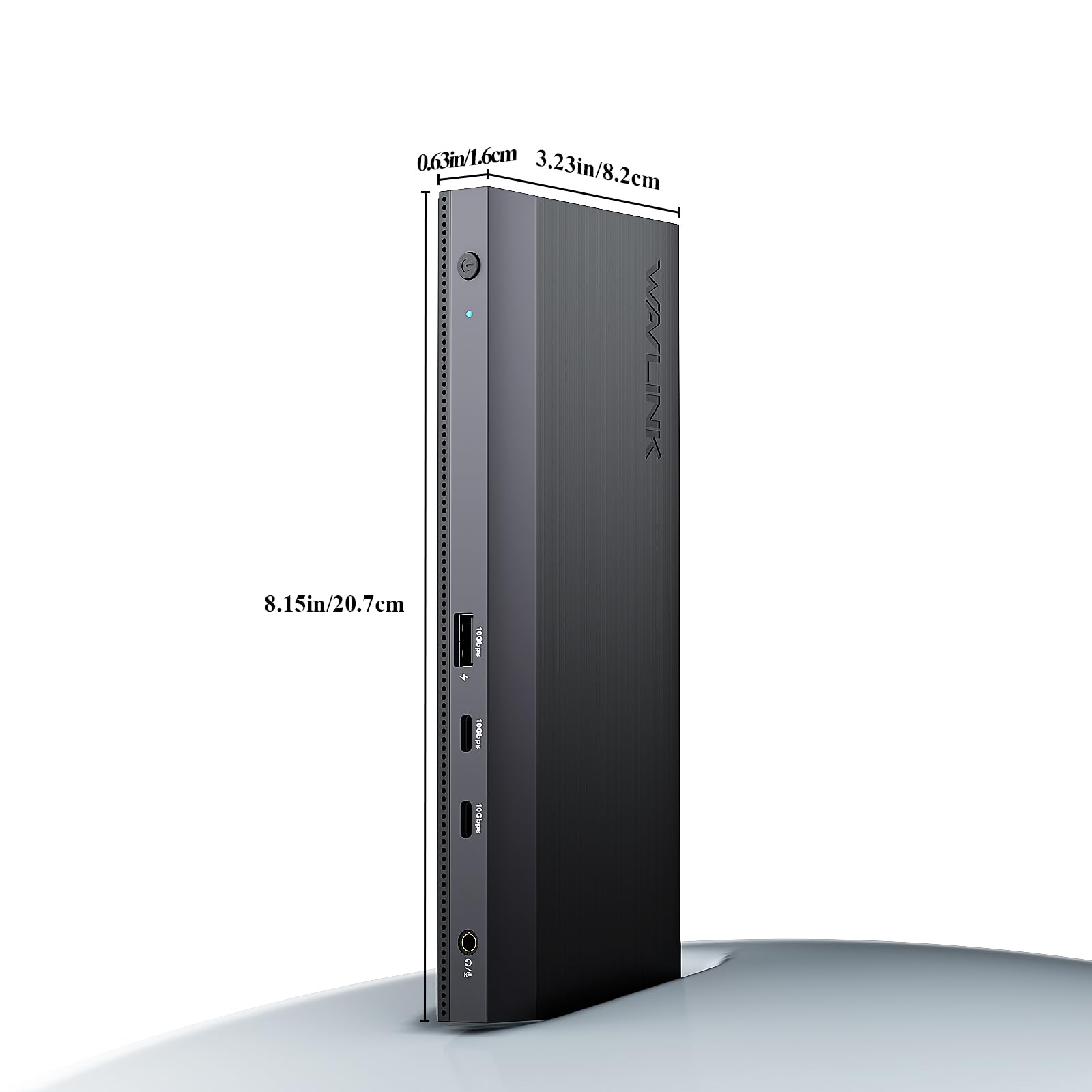 WAVLINK 12-IN-1 USB-C Docking Station, 100W Power Delivery, 2DP+HDMI, 4 USB-A, 2 10Gps USB-C Gigabit Ethernet, Triple Display Laptop Dock