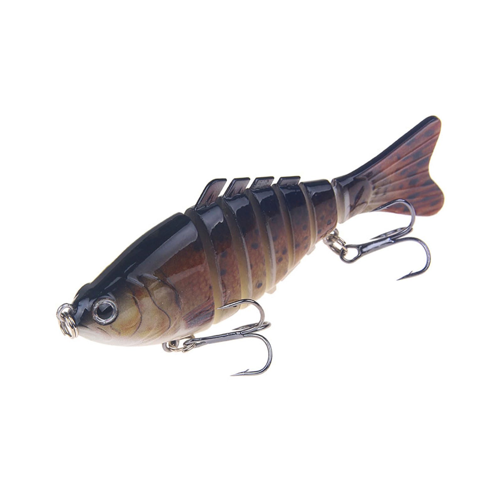 Artificial Hard Bait Swimming Lures with Treble Hooks Articulating Swimbait Saltwater Swimbait Fishing Gear Saltwater Fishing Lures