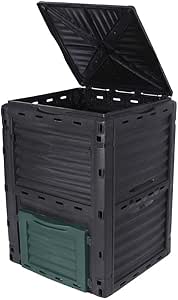 TERRE JARDIN Komposter aus Kunststoff 300 l Amazon.de Garten
