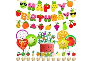 Fruit Cake Decorations for a Fruity Birthday Soiree