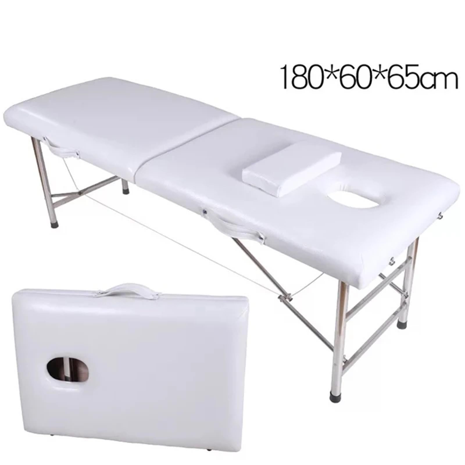 Lettino per massaggi Carry On, lettino per massaggi estetici, lettino pieghevole per massaggi e tatuaggi SPA, salone di bellezza personalizzato, tavolo per trattamenti di ispessimento (colore 7)