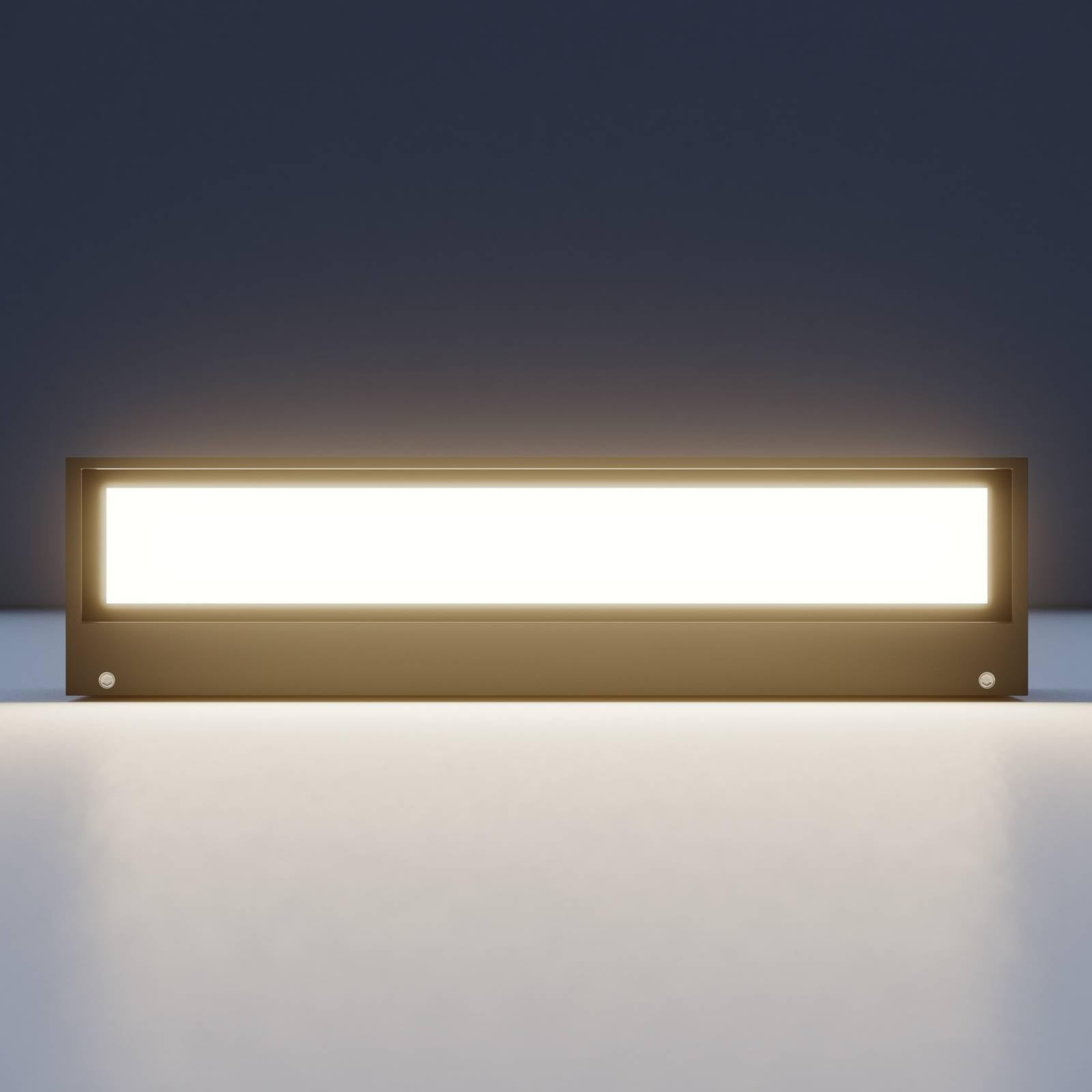 Lucande LED Wandleuchte außen Lengo (Modern) in Schwarz aus Aluminium (1 flammig,) - Außenwandleuchten Wandlampe Led Außenlampe Outdoor für Außenwand/Hauswand Haus Terrasse &