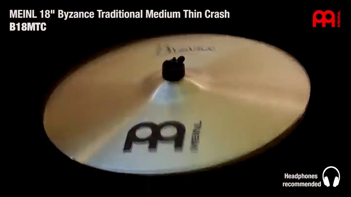 Amazon.com: Meinl Cymbals Byzance Traditional Crash Medium Thin