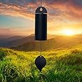 Deep Tone Serenity Bell Wind Chimes - Metal Cylinder Wind Bell for Outdoor Antique Copper Windchimes for Patio Yard Porch Garden Decor 28 inch Large