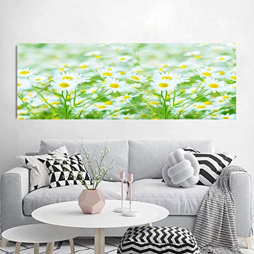 Peinture paysage printemps bloom toile murale KEBIA 40x120 cm sans cadre