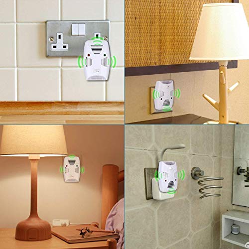 Image of Ultrasonic Pest Repeller, Bug Repellent Indoor Plug Pest Control, Mosquito Repellent, Electronic Pest Control for Mosquito, Mice, Rat, Etc. for Home, Office, Warehouse, Hotel