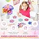 Taimimy Bastelset Kinder ab 6-4-5 Jahre Basteln Mädchen 8 10 6 5 7 Jahre, Ohne Vase, Geschenke für Mädchen Spielzeug 5-12 Jahre Kindergeburtstag (Blumenstanzer-Set)
