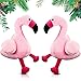 2 Piezas Animales de Peluche de Flamenco con Relleno Juguetes de Muñecas Suaves de Animales Flamencos de 14 Pulgadas Adorno para Hogar para Niños Cumpleaños Navidad Día de San Valentín