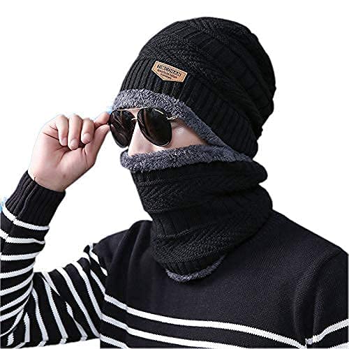 Fur Wool Unisex Beanie Cap 