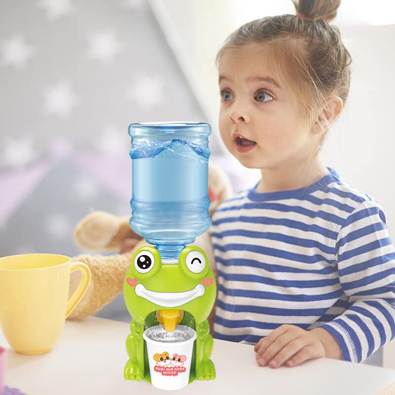 Mini drinkwaterdispenser, speelgoed, simulatie, cartoon, keukenspeelgoed voor kinderen, shiba inuvorm, waterdispenser, speelgoed, drankdispenser met waterreservoir en waterbeker, pedagogisch speelhuisje speelgoed