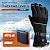 Heated Gloves for Men Women - 5V 5000mAh 3 Heating Levels Waterproof Touchscreen Rechargeable Heating Gloves Heated Gloves for Motorcycling, Hunting, Skiing (Black, XL)