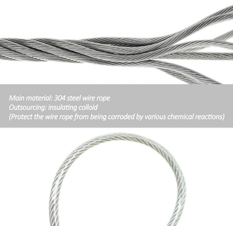 Luminexia Restrictor Ventana de Seguridad,Cerraduras de Ventana,Limitador Ventana Window Safety Lock,Cable de Bloqueo de Seguridad para Niño,Cerradura para Puerta de Frigorífico con Codigos