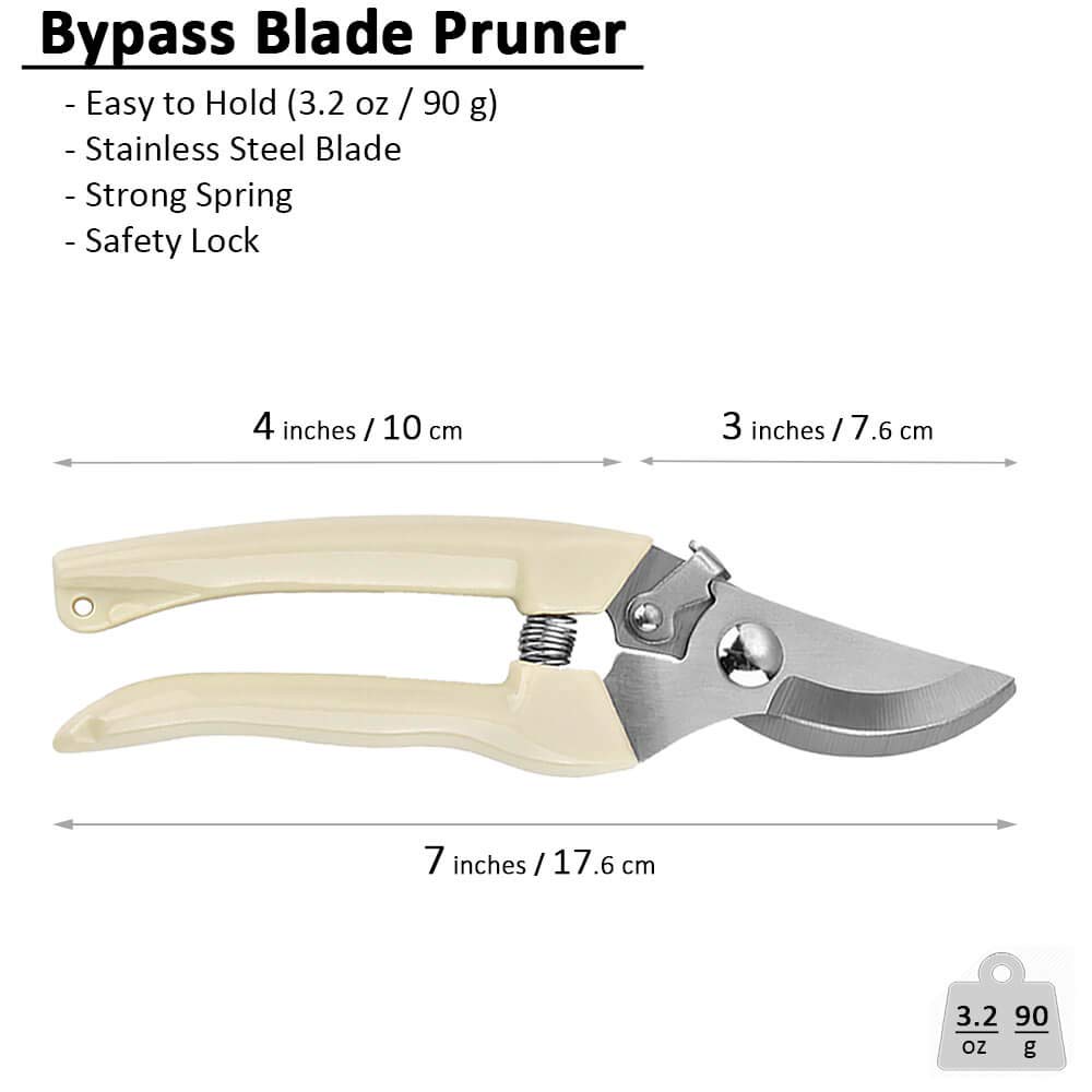 BUGUI Garden Shears Set - Pruning Scissors & Clippers -2