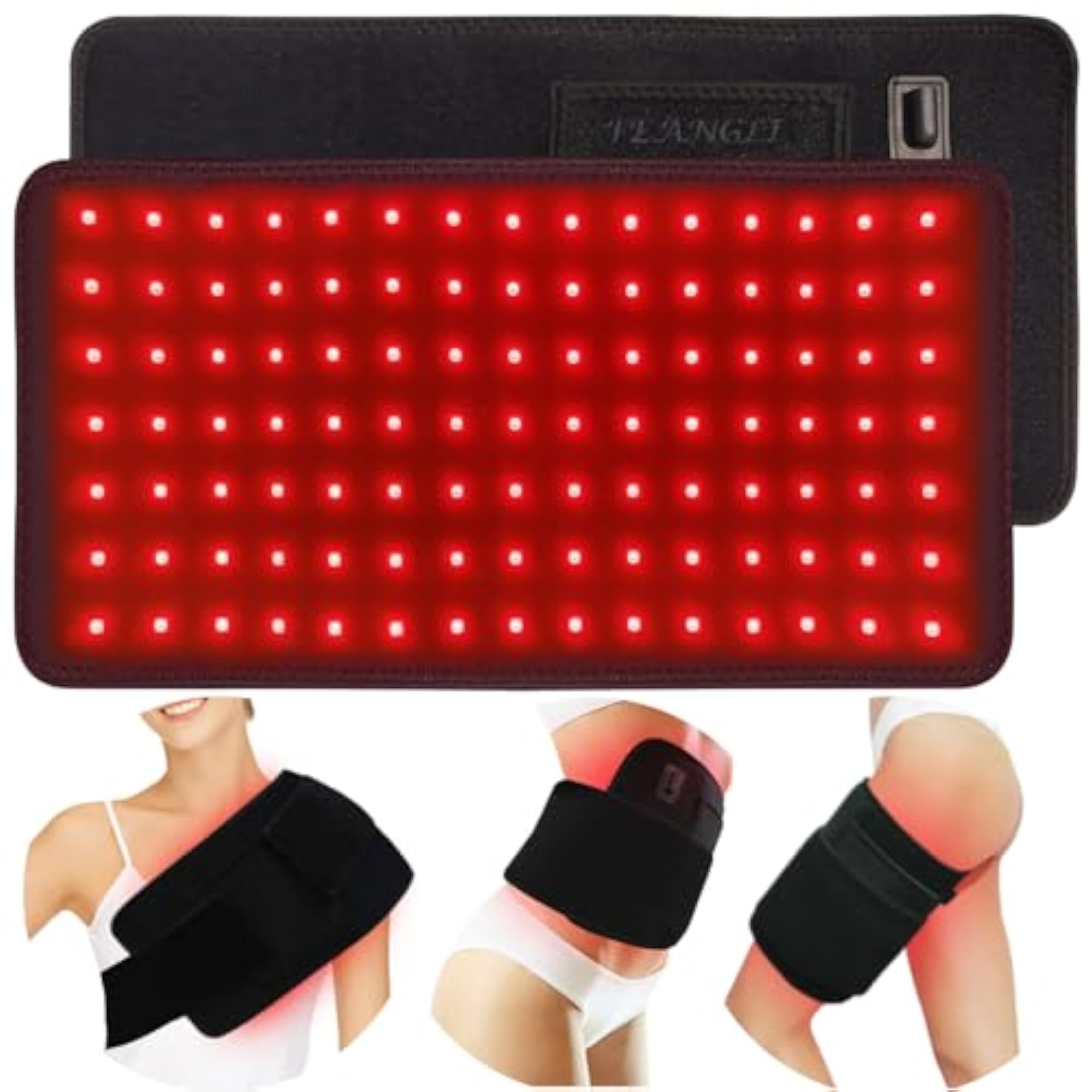 Red Light Therapy Device, 120 Lights 3-in-1