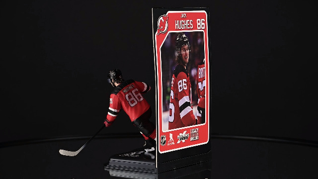 NHL - 7in Posed Jack Hughes Figure (New Jersey Devils