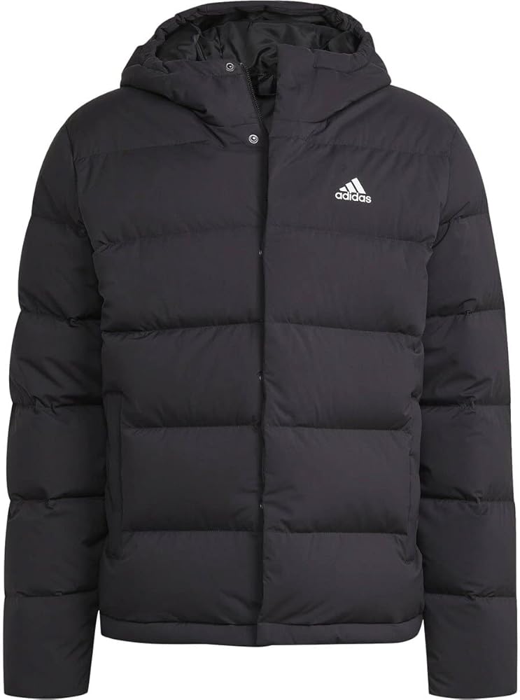 adidas Helionic フード付キダウンジャケット M Amazon | [adidas] メンズ M HELIONIC フーデッドダウンジャケット