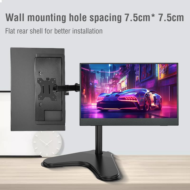 Image of 16 Inch Portable Gaming Display 2.5K 144Hz 16:10 IPS Screen, Metal Case, Built-in Speakers, Type-C, Works with Laptops, Gaming Devices and Mobile Phones