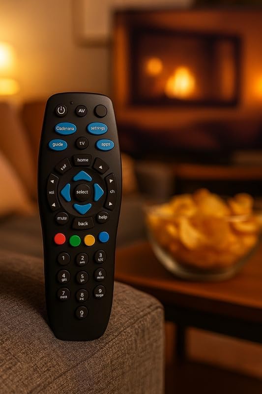 Image of Sadhwanis Replacement Remote Compatible with Tata Sky Set Top Box, HD & SD Tata Play Setup Box Remote Control, No Pairing Required, Match with existing Remote