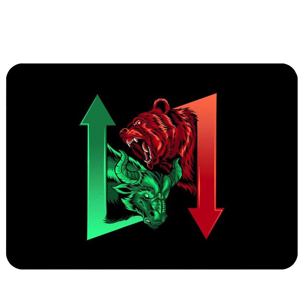 Bull And Bear 2 0 Trading Mouse Pad Investor Stock | Desertcart Seychelles