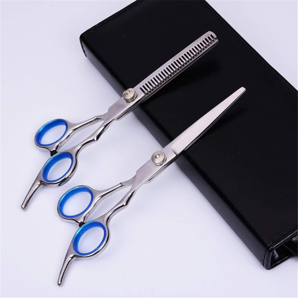 Professional Beauty saloni di Parrucchiere Forbici Bangs Set Barbiere assottigliamento cesoie cesoie Giapponese in Acciaio Inossidabile Uomo Donna Home Capelli