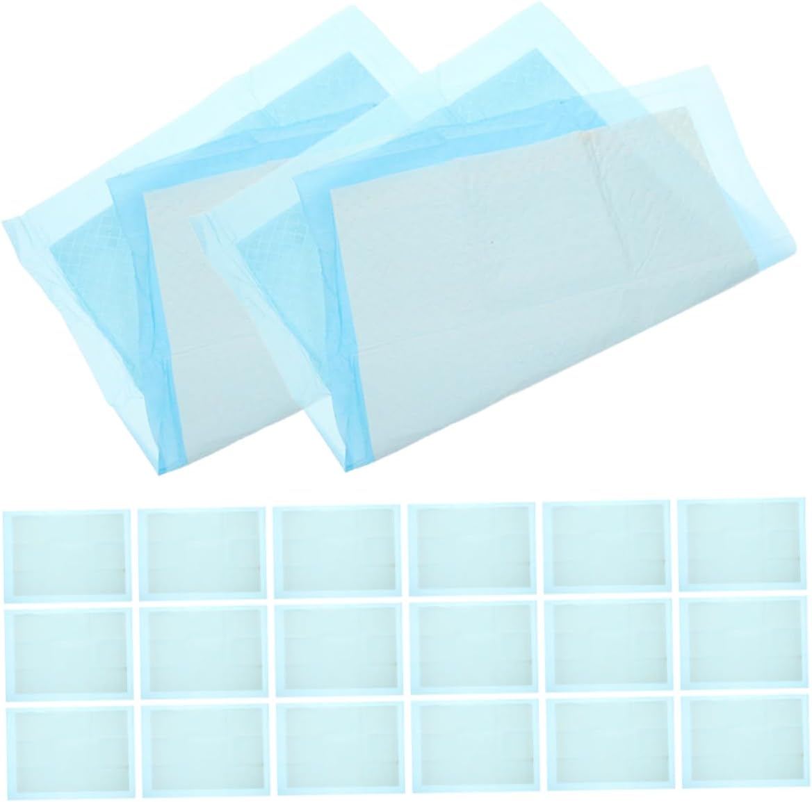 BESPORTBLE 20pcs Disposable Puppy Training Pads Super Absorbent Quick-Dry Pet Pee Pads for Small Dogs Leakproof and Versatile for Home Potty Training and Travel