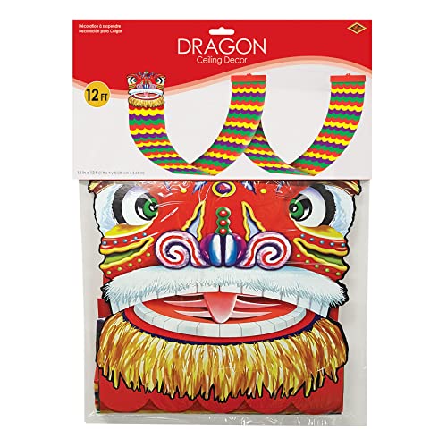Décoration de plafond Dragon Beistle 50294 design 3D extensible