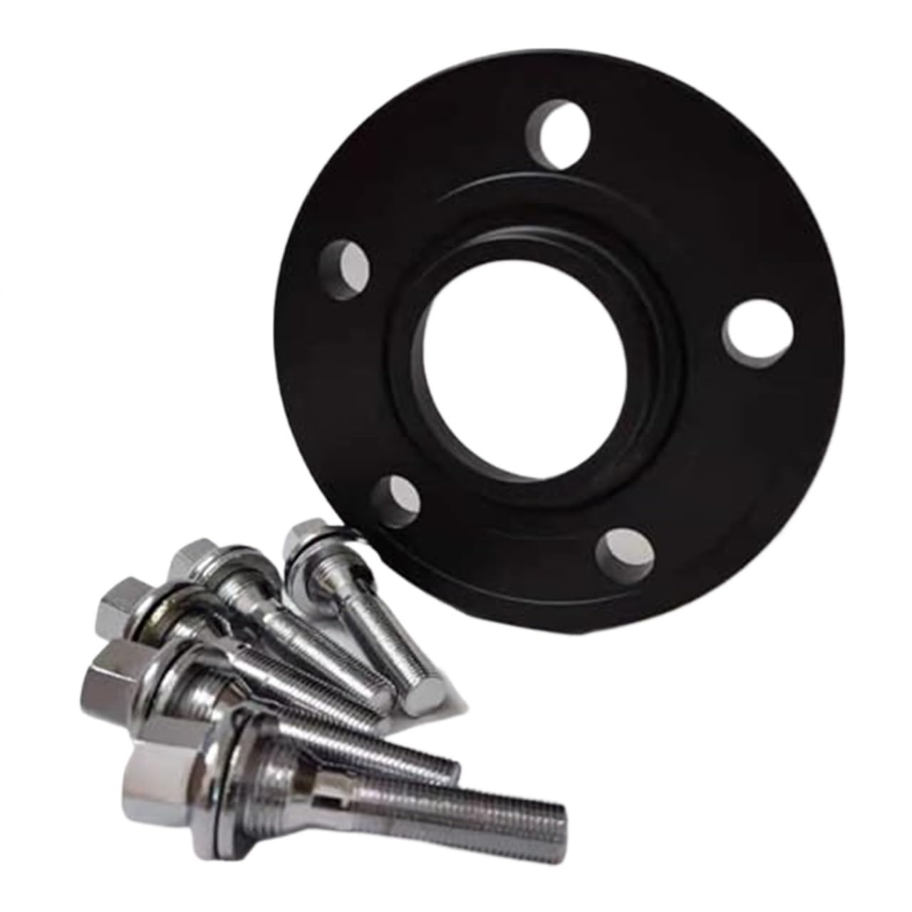 Dystanse Rozstawy kół Poszerzenie 15 20mm Zestaw 5x108 Hubcentric 65.1 Adapter aluminiowy Samochód, do Peugeota, Śruba rozdzielająca: M12x1.25 Podkładki Płytka Dystanse kół samochodowych(BLACK