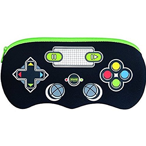 Helix - Estuche, diseño de controlador de videoconsola, color negro