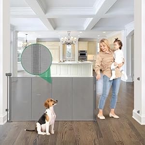 Kiskiz TB-A789 Einziehbares Sicherheitsgitter 215,9 cm