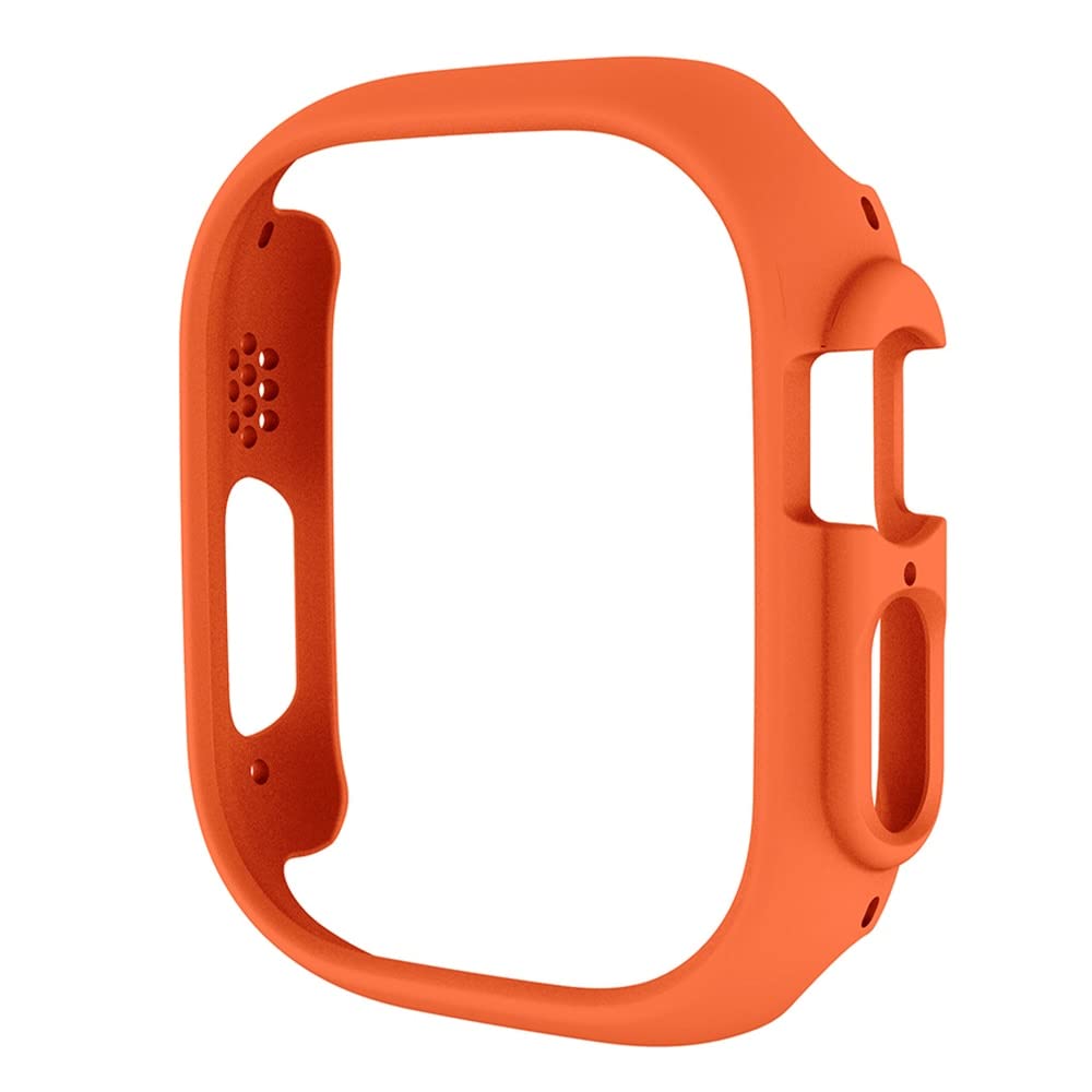 Cadre Apple Watch 8 45mm orange protection sport idéale pour iWatch outdoor