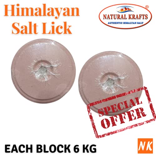 Himalayan Salt Lick Supplement Suitable For Horses Livestock Cattle Other Animals Compress | 6 KG Each Block (Pack of 2) - Image 9
