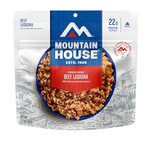 Image of Mountain House Freeze-Dried Dinner Entree | Backpacking Meals for Camping and Hiking, 4 Servings, 30-Year Shelf-Life, 2-Pack