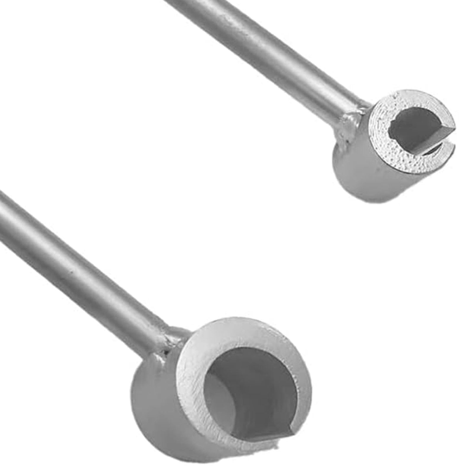 Jeu de 2 clés de réglage d'écartement de charnières, outil à double tête pour portes coupe-feu et de sécurité, tailles 14 mm, 19 mm, 2 mm et 25 mm. Idéal pour la réparation et l'entretien des portes.