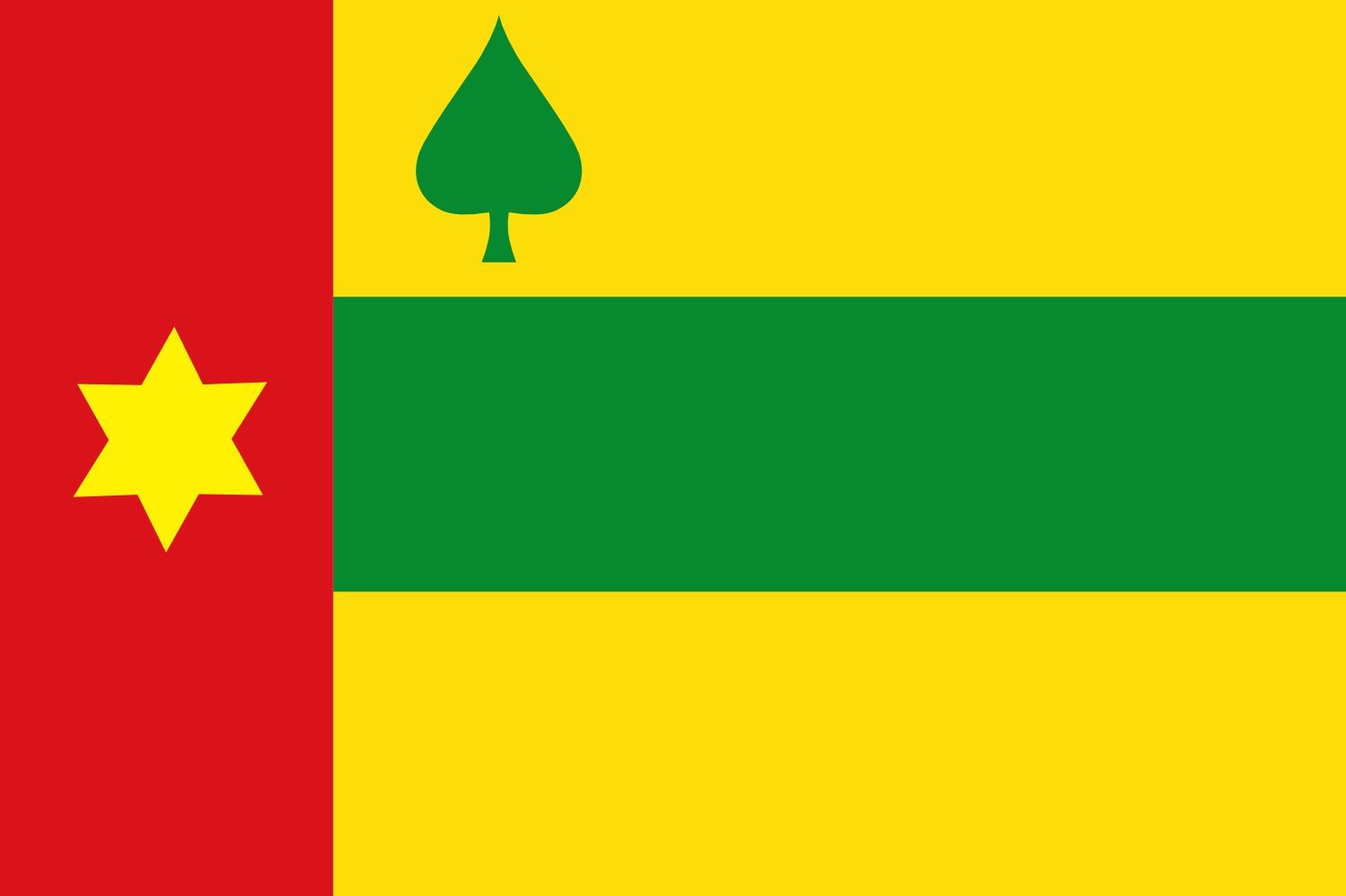 Drapeau Paysage Frise de Grande Taille pour Mât Extérieur