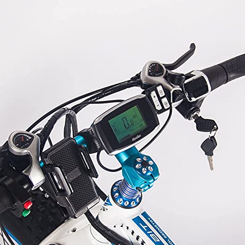 cysum TOP-012 Fat Tire Electric Bike for Adult, 26" Mountain E-bike, Electric Bicycles All Terrain for Men/women, Off-road Electric Bikes with 48v 17Ah Removable Li-Battery, Maximum Range 80km - Image 5