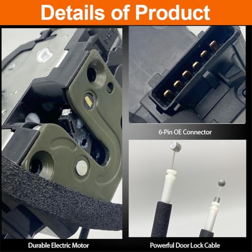 Image of Door Lock Actuator Compatible with 2006 2007 Sonata Front Left Driver Side