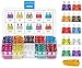Price comparison product image Gebildet CAR FUSE SET 80 PCS 12V-24V Assorted Standard Blade Fuse Used for Auto, Car, Truck, SUV, Home (3/5/7.5/10/15/20/25/30/35/40 AMP Replacement Fuse)