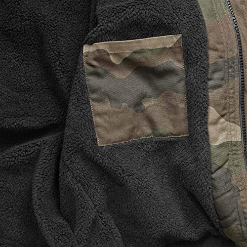 Brandit Winterjacke Grizzly light woodland - M
