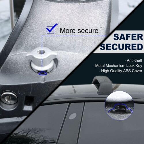 Aluminum Top Roof Rail Rack Cross Bar Crossbar Fits for Tesla Model 3 2017-2023