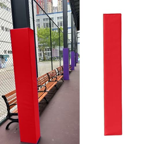 Protection poteau basket extérieure pour sécuriser les matchs sur les terrains de jeux en plein air