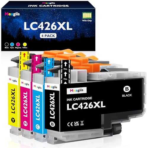 Pack cartouches LC426XL grande capacité 6000 pages pour imprimante Brother MFC-J4540DW