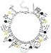 Broadway Musical Hamilton Jewelry Merchandise Charm Bracelet Rise Up Friendship Gifts - American Lin-Manuel Miranda Chain Bangle Kids Boys Girls Costumes