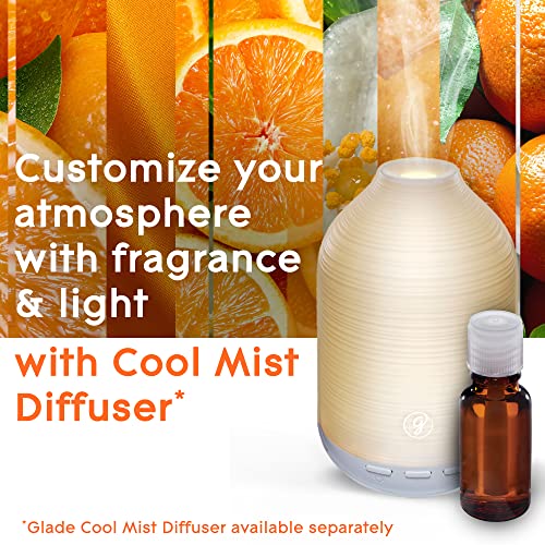 Glade Aromatherapy Essential Oil Diffuser Refill, Cool Mist Aromatherapy Diffuser & Air Freshener for Home, Pure Happiness with Orange & Neroli Scent, 17.4 ml - Image 5