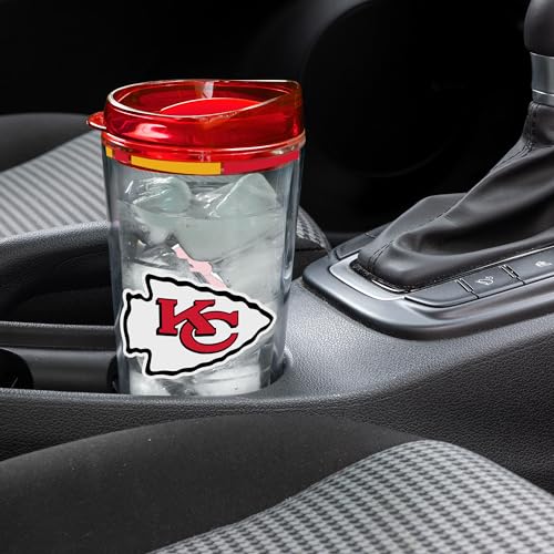 Image of Rico Industries NFL Football Double Wall Classic 16oz Or 20oz Tritan Tumbler W Lid