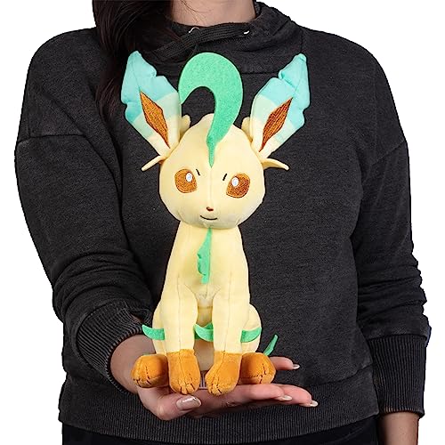 Image of Pokemon Leafeon Plush - 8-Inch Soft Plush with Authentic Details