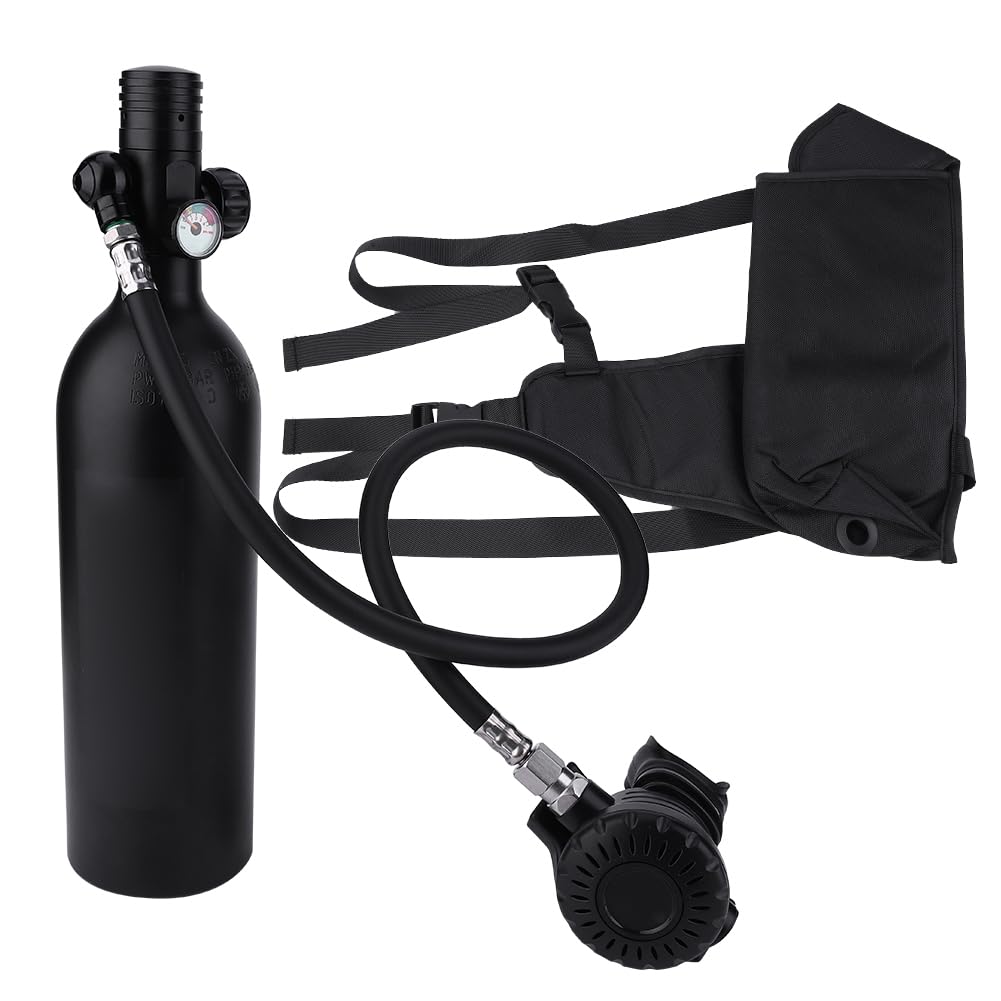 Bombola di Ossigeno per Immersione S400 con Bombola in Alluminio 6061 da 1 Litro