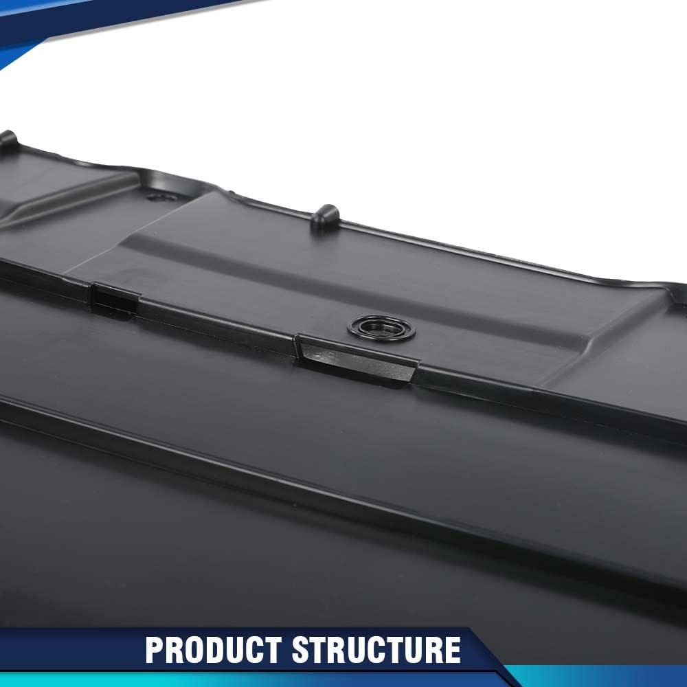 PIT66 Front Lower Bumper Grille Face Bar Compatible with Honda Civic 2017-2021 Air Dam Deflector Replacement 71102TGGA5, HO1036129