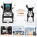 Electric Wheelchairs for Adults Lightweight 38lbs, Foldable Motorized Wheelchair for Seniors, 15 Miles Long Travel Range, All Terrain Portable Power Wheelchair Support 350 lbs(18.5 Inch Wide Seat)